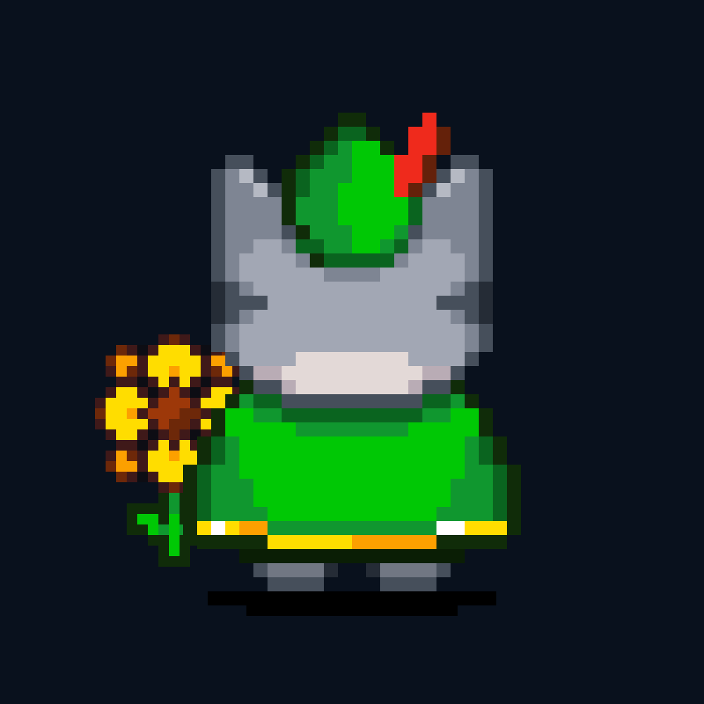 Bow walk animation example
